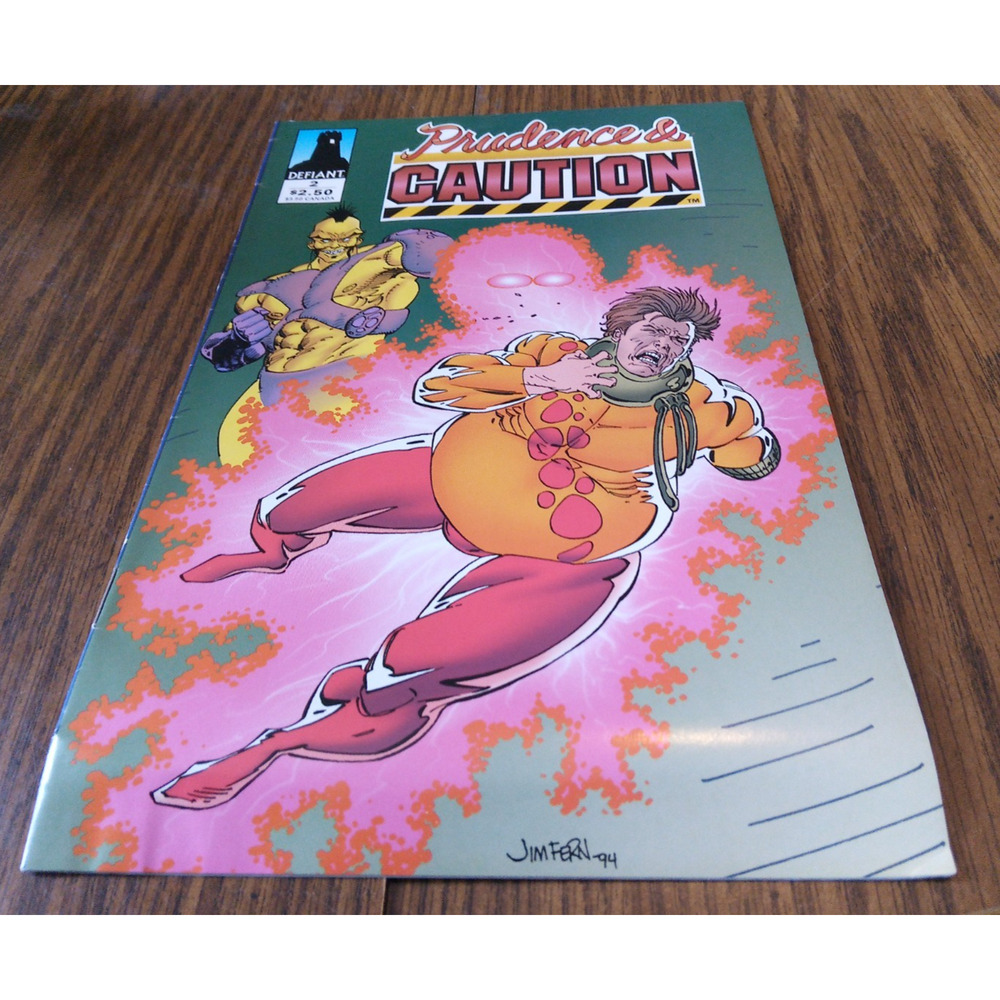 Prudence & Caution #2 June 1994 Defiant Comics